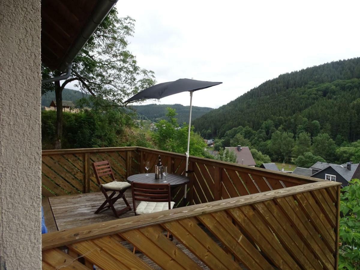 Ferienwohnung Am Berggrabenweg Ilmenau Exteriör bild